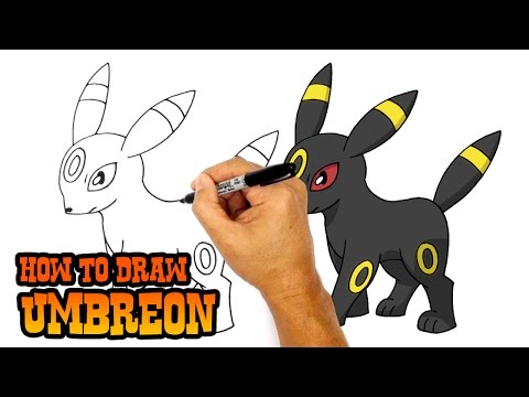 How to Draw Pokemon | Umbreon - YouTube