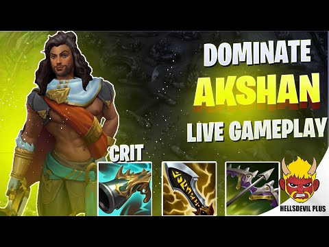How To DOMINATE With Akshan - Wild Rift HellsDevil Plus Gameplay