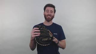 Video thumbnail: Rawlings R9 32.5" Baseball Catcher's Mitt: R9CM325BG