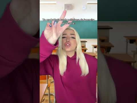 TA JEDNA OSOBA U SKOLI