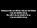 Not Afraid to Let Go Lyrics - William Control 