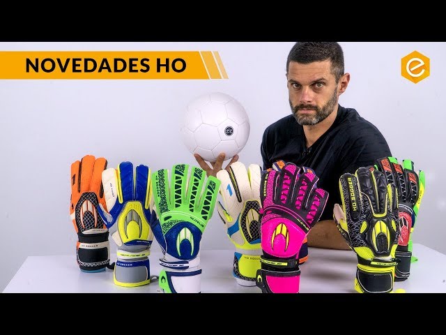 Vídeo relacionado con HO Soccer ESKUALO Blackout Guantes de Portero, Unisex niño, Negro 8
