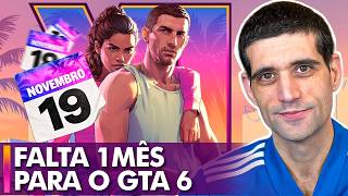 FALTA UM MÊS PRO GTA 6