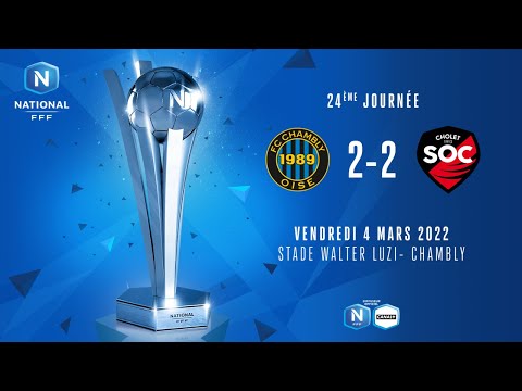 J24 I FC Chambly Oise – SO Cholet (2-2), le résumé | National FFF 2021-2022
