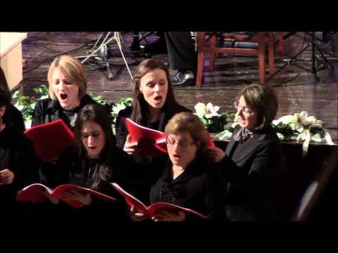 Coro Polifonico Cantate Domino V A  Marsigliante Ecco il Messia  Concerto 4 1 2014  Teatro Comunale