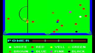 ACORN ELECTRON - SNOOKER - VISIONS - 1985