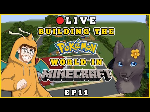 UNBELIEVABLE! Building Pokemon World LIVE in Minecraft