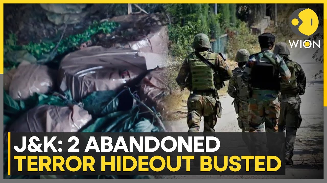 J&K: Hideouts Uncovered in South Kashmir's Kulgam District; Items Including Gas, Cylinder Recovered