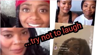 SKAI JACKSON TRIES NOT TO LAUGH ON IG LIVE TALENT SHOW