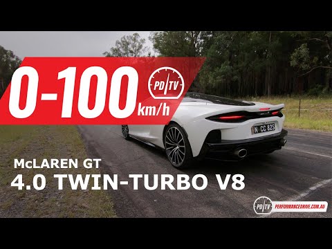 Thumbnail for 2021 McLaren GT 0-100km/h & engine sound by McLaren GT