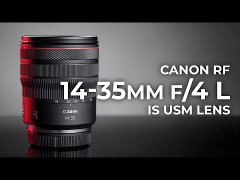 Canon RF 14-35mm f/4 L IS USM Lens video