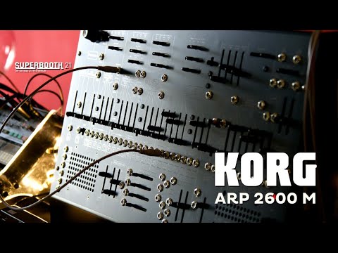 Korg ARP 2600 M - Erster Eindruck (Superbooth 21)