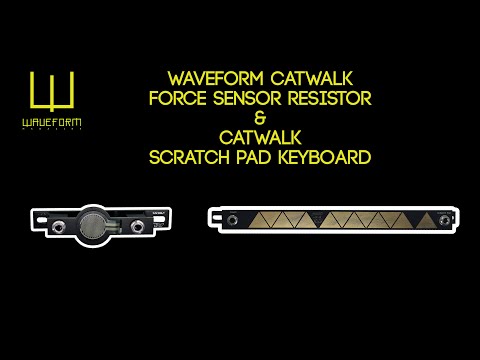 ASSEMBLED Waveform Magazine Catwalk Scratch Pad Keyboard Passive-ish image 4