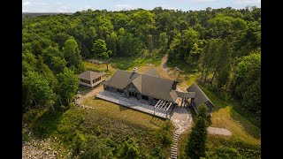 Private 64-acre Michigan island with custom home listed for $3M