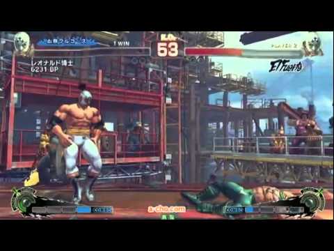 120212 a-cho SSF4AE PP25000以下限定1on1大会終了後 野試合