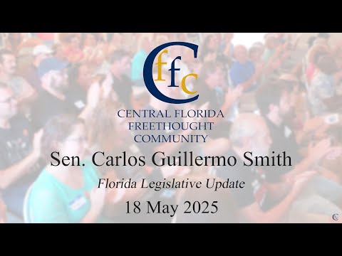 2025 Florida Legislative Update - Sen. Carlos Guillermo Smith