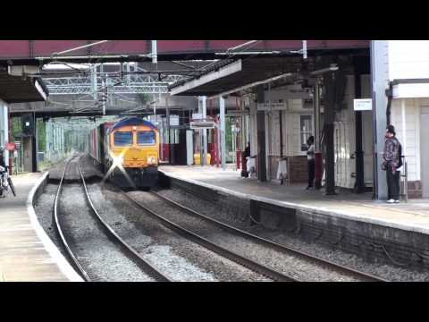 GBRf 66719 ' Metro Land ' On 4M23 Felixstowe - Hams Hall Passes Harrow & Wealdstone