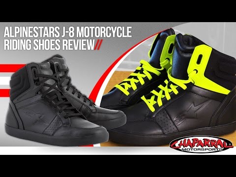 Alpinestars J-8 Motorcycle Riding Shoes Review