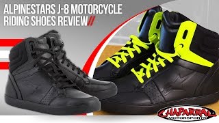 Alpinestars J-8 Motorcycle Riding Shoes Review