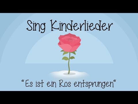 Es ist ein Ros entsprungen - Weihnachtslieder zum Mitsingen | Sing Kinderlieder