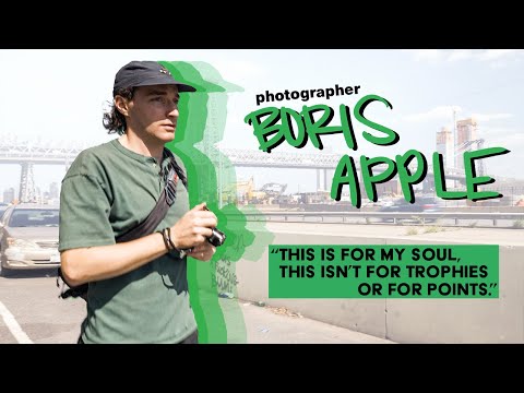 Boris Apple / Walkie Talkie Ep. 35 / Black & White Film Photography
