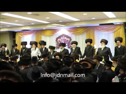 Sheva Brochos For the Burshtiner Rebbe's son  - Adar I  5776