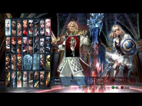 SoulCalibur V All Characters + Alternate Costumes