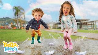 Vamos Tomar Banho de Chuva - Música Infantil por Bella e Lucca Show