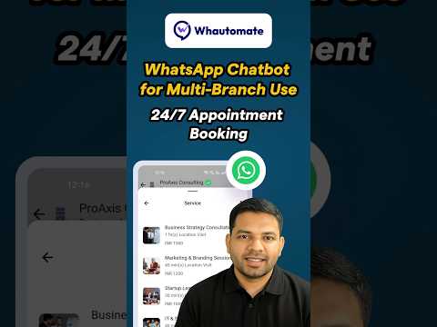 Multi Branch Appointment Booking Chatbot