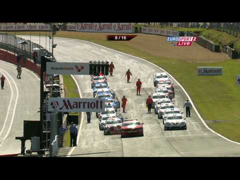 Seat Leon Eurocup Brand Hatch round 6 - Race 2 all incidents