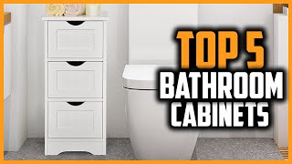 Top 5 Best Floor Standing Bathroom Storage Cabinets with Doors Reviews
