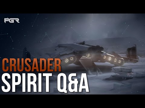 Star Citizen Crusader Spirit Q & A is in.