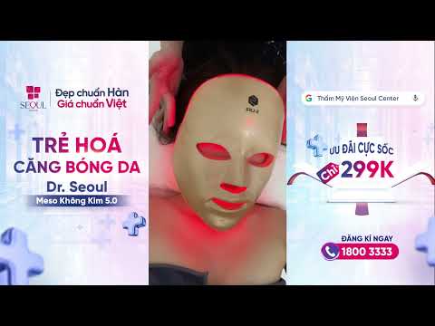 Da căng bóng khi dùng dịch vụ Meso Không Kim 5.0