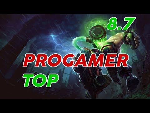 Progamer Singed Top Patch 8.7 Pro Replay