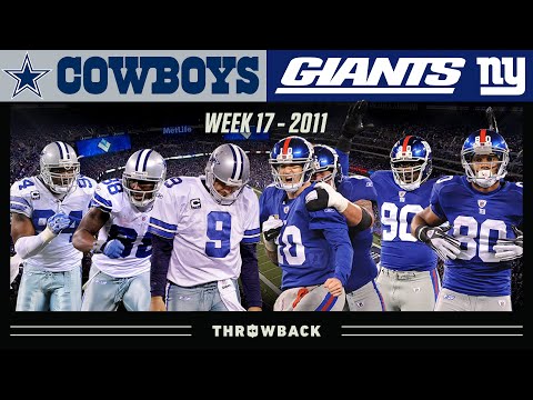 Win Or Go Home: For the NFC East Title! (Cowboys vs. Giants 2011, Week 17)