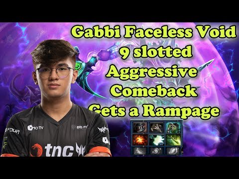 TNC Pro Team Gabbi Faceless Void 9 Slotted Aggressive Comeback Gets a Rampage Dota 2 Daily Coffee