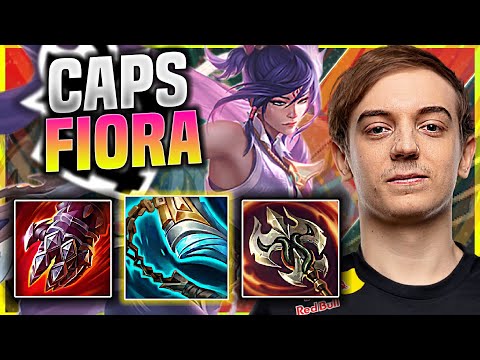 CAPS IS READY TO PLAY FIORA STRIDEBREAKER! - G2 Caps Plays Fiora TOP vs Darius! | Season 11