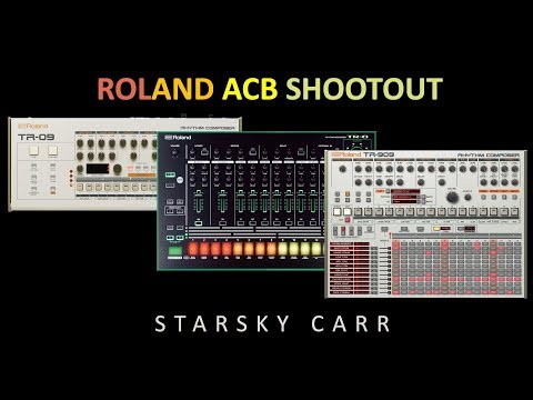 Roland TR8 vs TR-09 vs Cloud - TR909  Comparison