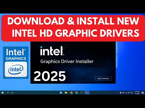 How To Download & Install Intel hd Graphics Driver For windows 10 / 11 PC