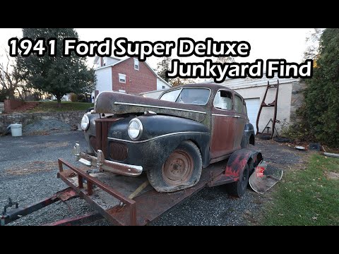 Thumbnail for 1941 Ford Super Deluxe - Junkyard Find by 1941 Ford