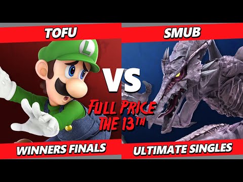 Full Price the 13th WINNERS FINALS - smub (Ridley) Vs. Tofu (Luigi) Smash Ultimate - SSBU