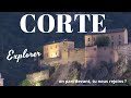 Corse, Visite de la ville de Corte
