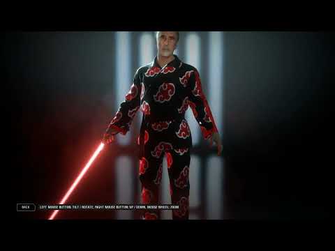 |Star Wars Battlefront 2| Akatsuki Pajama Dooku|