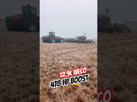 Case 435 Steiger (435 Hp) in action with large implement #shorts #foryou