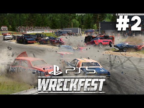 WRECKFEST (PS5) Career Mode Part 2 - COMPACT BANGER RACING