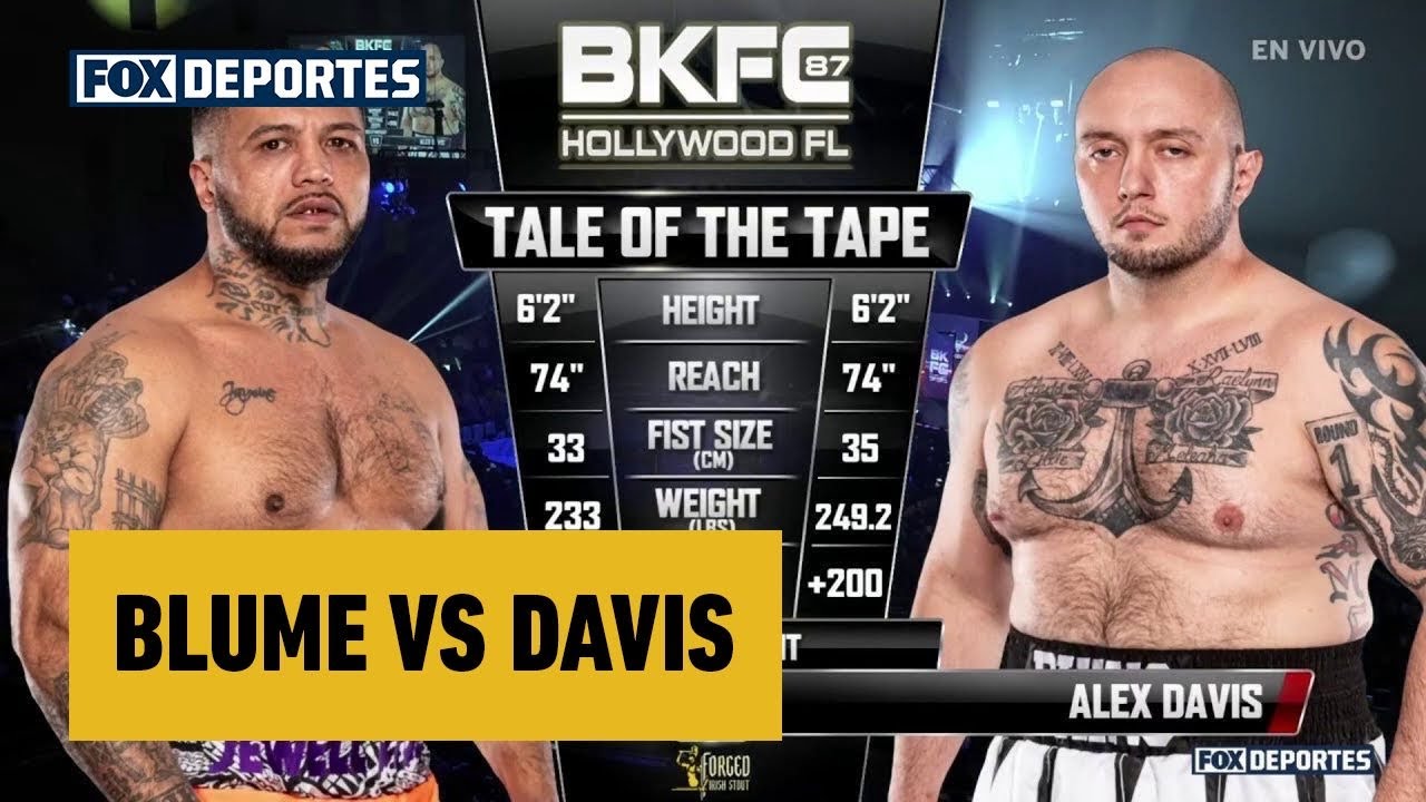 🔥😲 BLUME vs DAVIS | DECISIÓN DIVIDIDA: Chino Blume se lleva la victoria | BKFC | HIGHLIGHTS