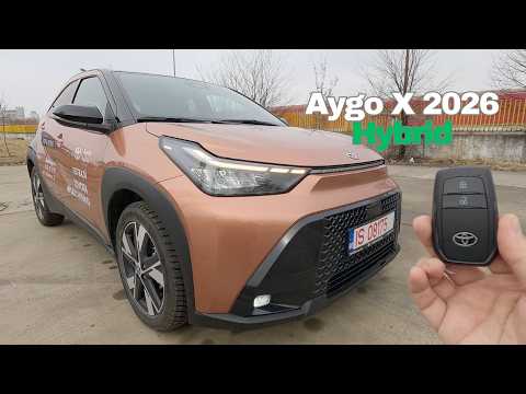 2026 Toyota Aygo X (Hybrid 1.5 116 hp eCVT) POV Test Drive