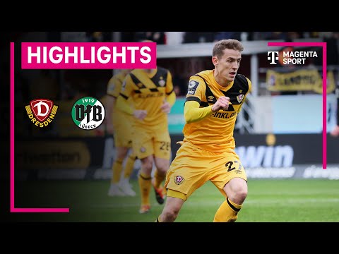 Dynamo Dresden - VfB Lübeck | Highlights 3. Liga | MAGENTA SPORT