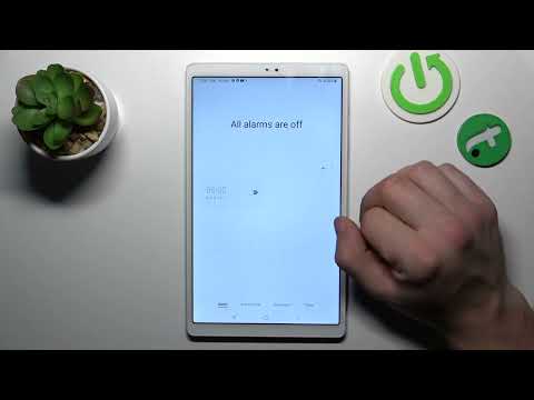 Samsung Galaxy Tab A7 Lite - How to Change Alarm Sound | Alarm Settings & Tones Setup