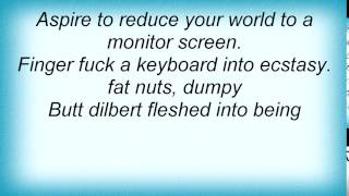 Agoraphobic Nosebleed - Computer Lethargy Lyrics